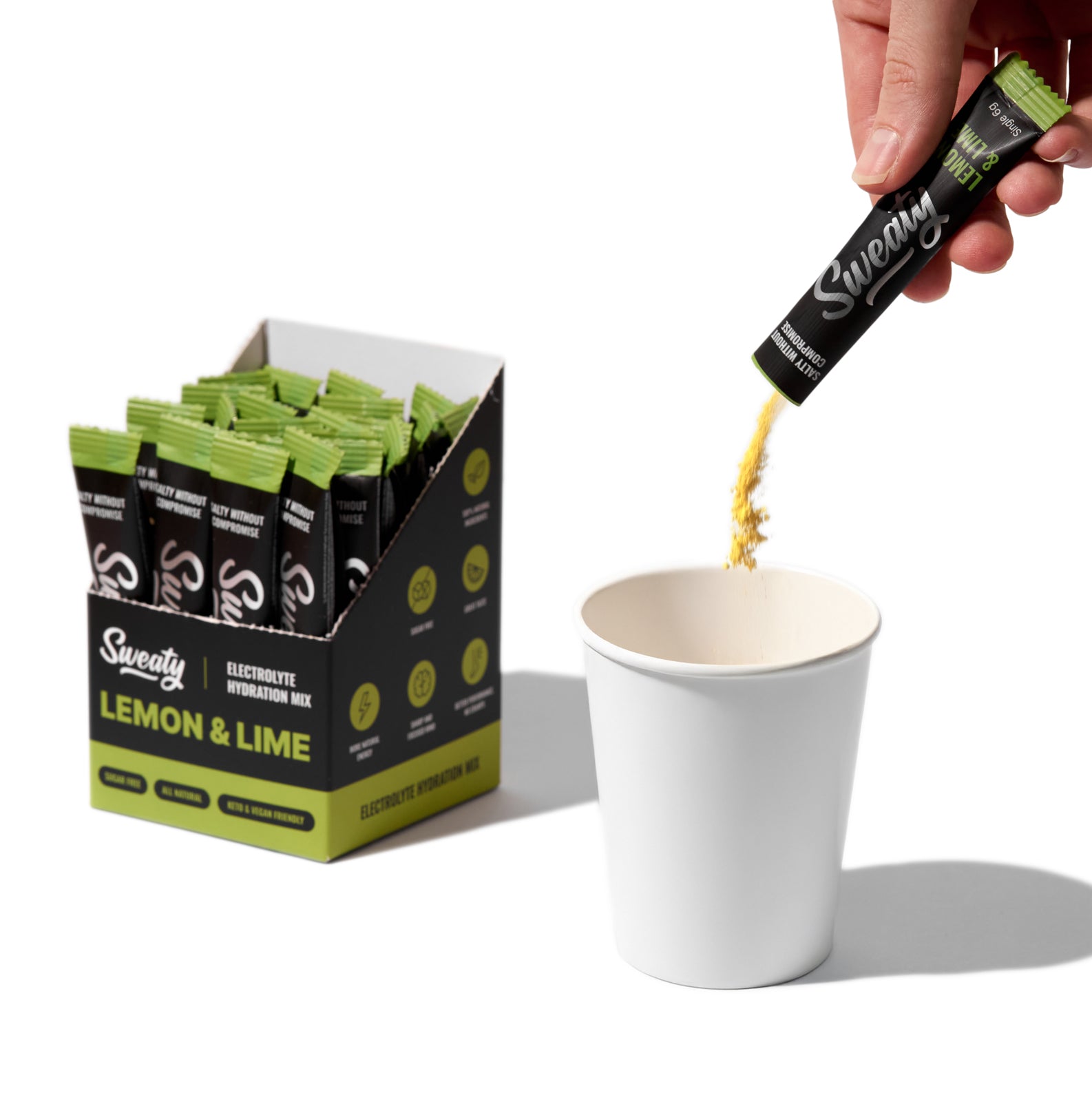 SWEATY | ELECTROLYTE HYDRATION MIX| ZERO SUGAR | ALL NATURAL|