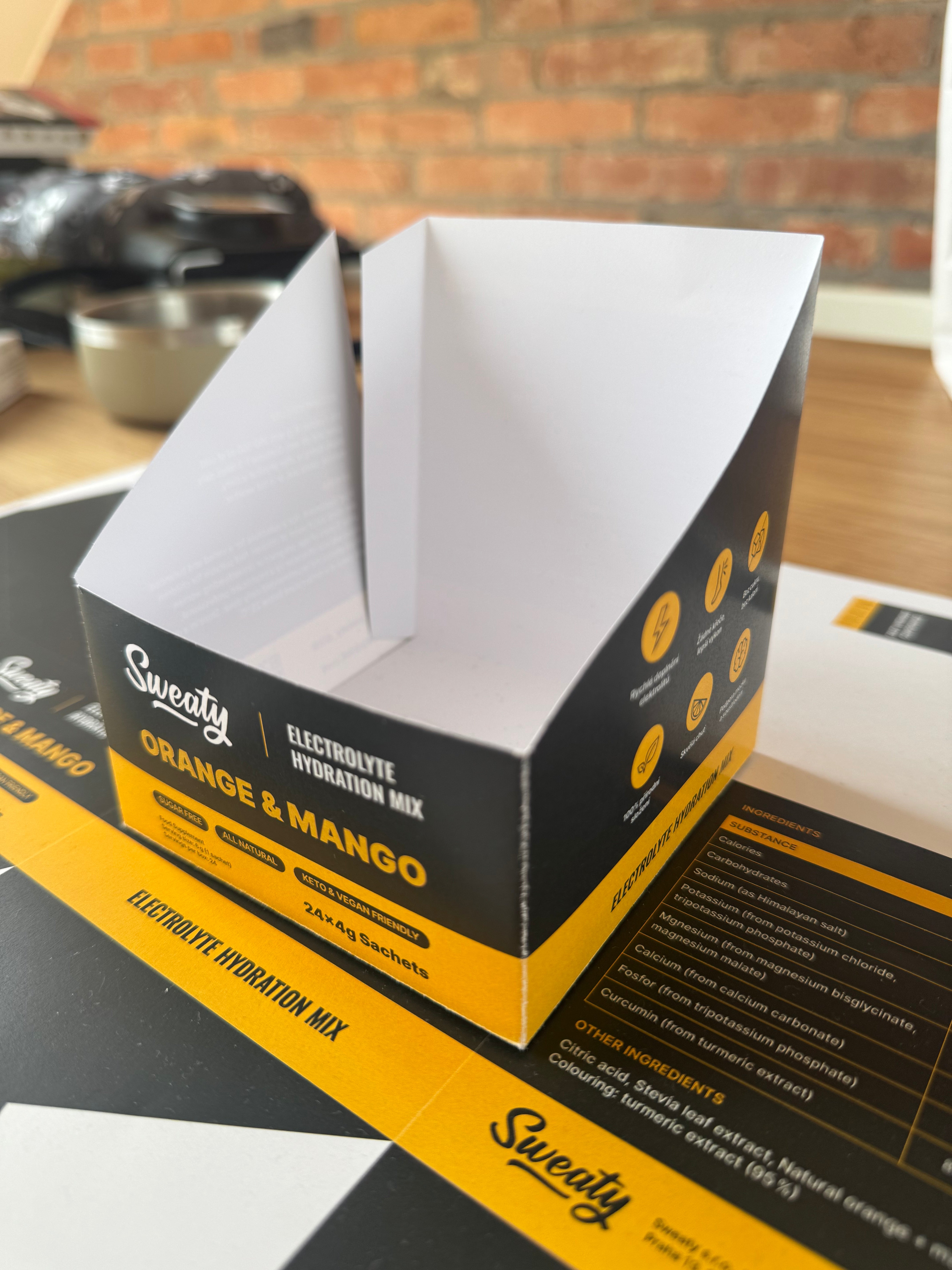 SWEATY | ELECTROLYTE HYDRATION MIX| ZERO SUGAR | ALL NATURAL|